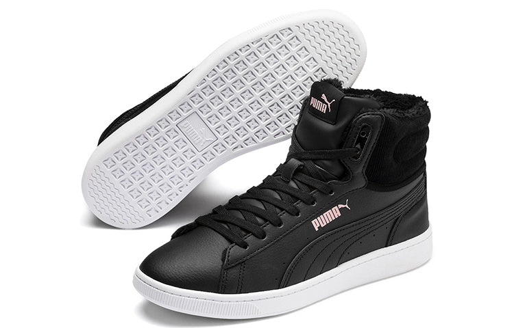 (WMNS) PUMA Vikky V2 Mid-Cut Winter 'Black Pink' 370279-01