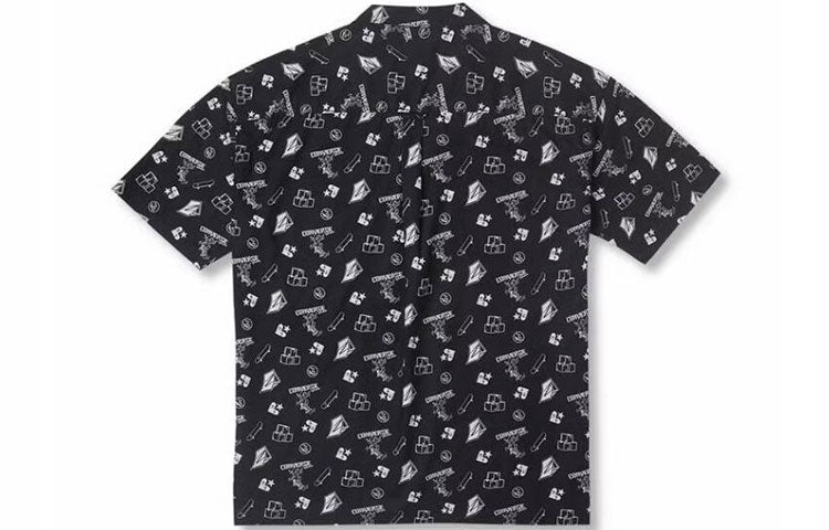 Converse Skateboard Shirt Asia Sizing 'Black' 10026163-A02
