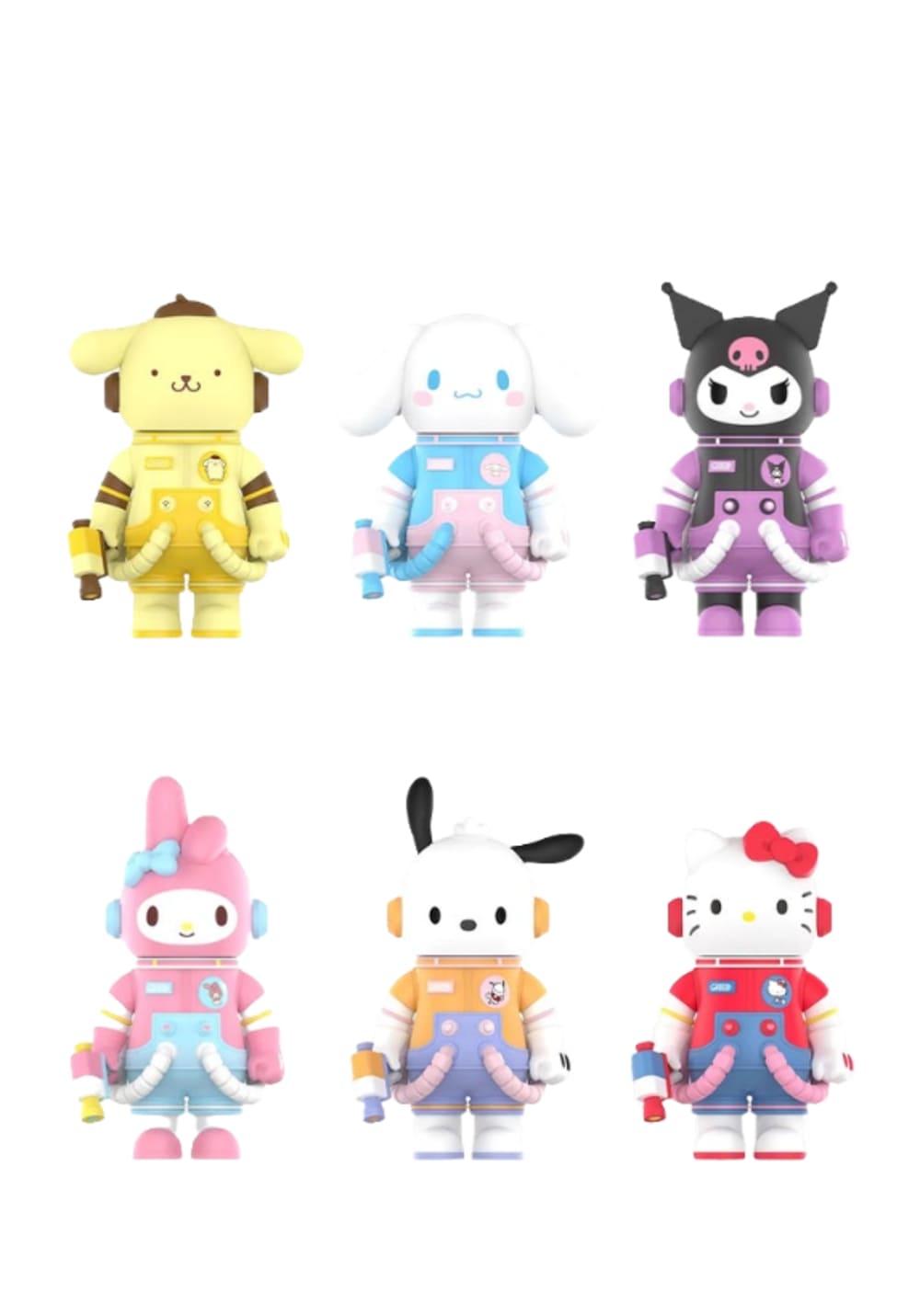 Pop Mart Mega Space Molly Sanrio Characters 400% Sealed Case (6 Blind Boxes) PPMT-2410-0203