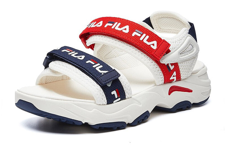 (WMNS) FILA Tracer Sports Sandals For White/Red F12W024529FGR