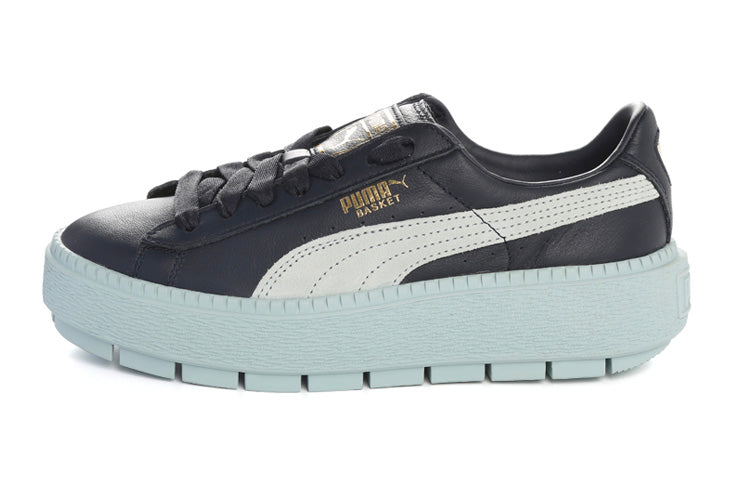 (WMNS) PUMA Basket Platform Trace Block Night Sky 367067-01