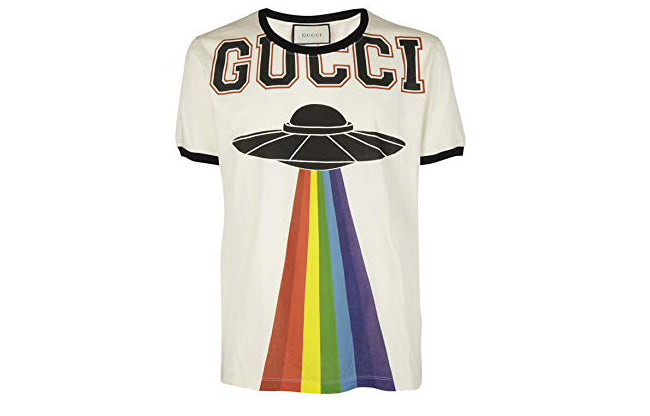 Men's Gucci White Pure Cotton Tops 476035-X5V05-7570