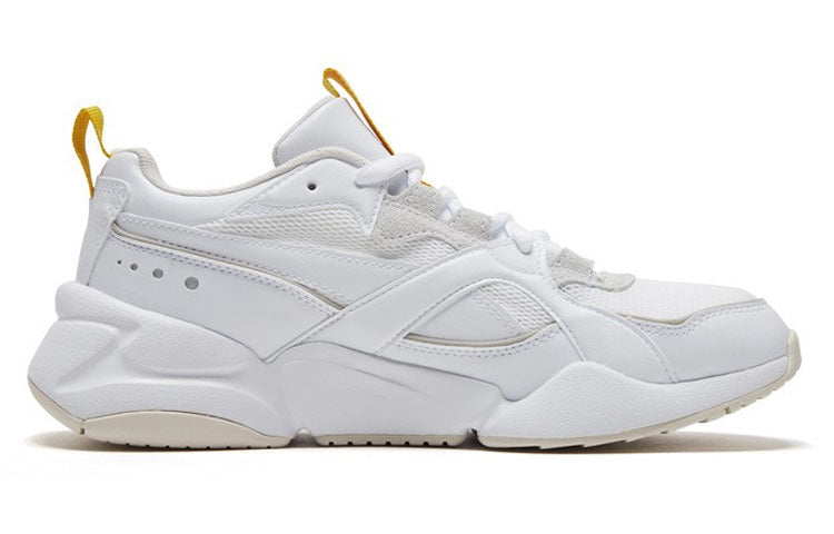 (WMNS) PUMA Nova 2 Low Top Running Shoes White 370957-02