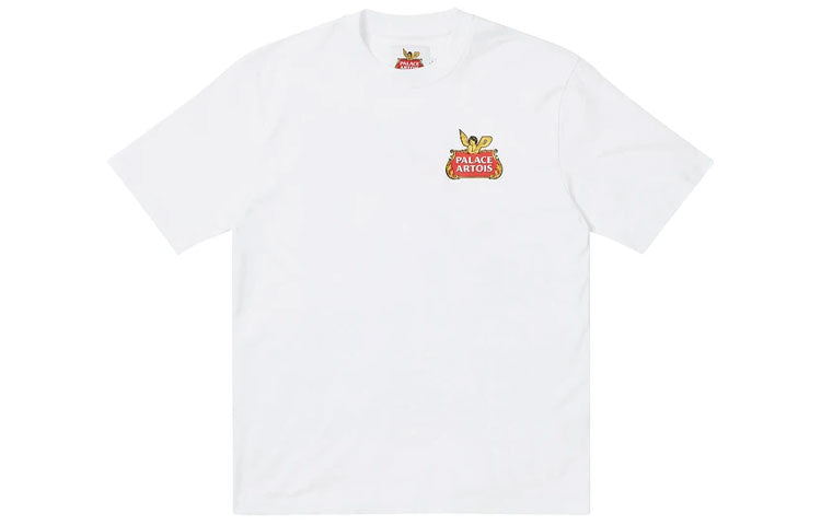 PALACE x Stella Artois Crossover Alphabet Short Sleeve Unisex White PAL-SS21-28