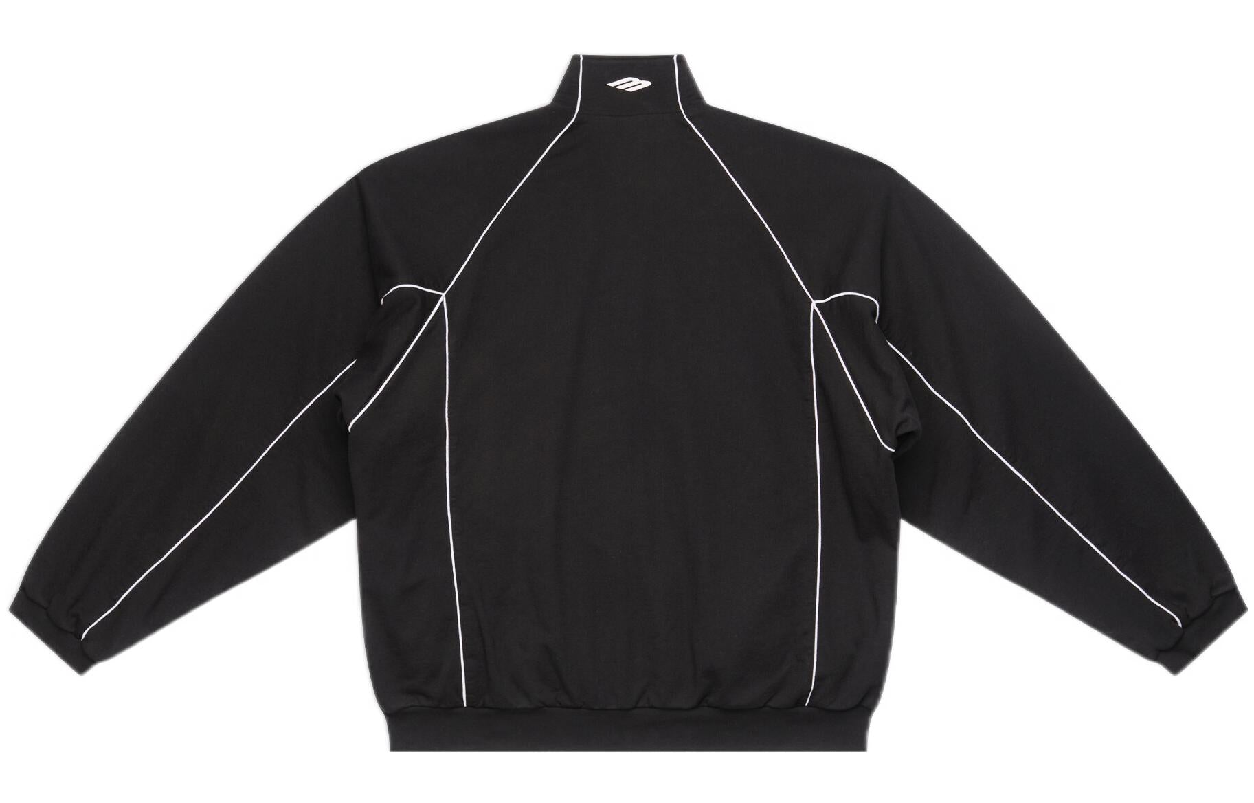 Balenciaga 3B Sports Icon Tracksuit Jacket 'Black' 697954TMVA61000