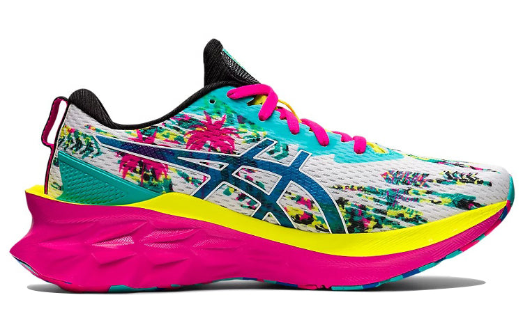 (WMNS) ASICS Novablast 2 'White Blue Pink' 1012B285-100
