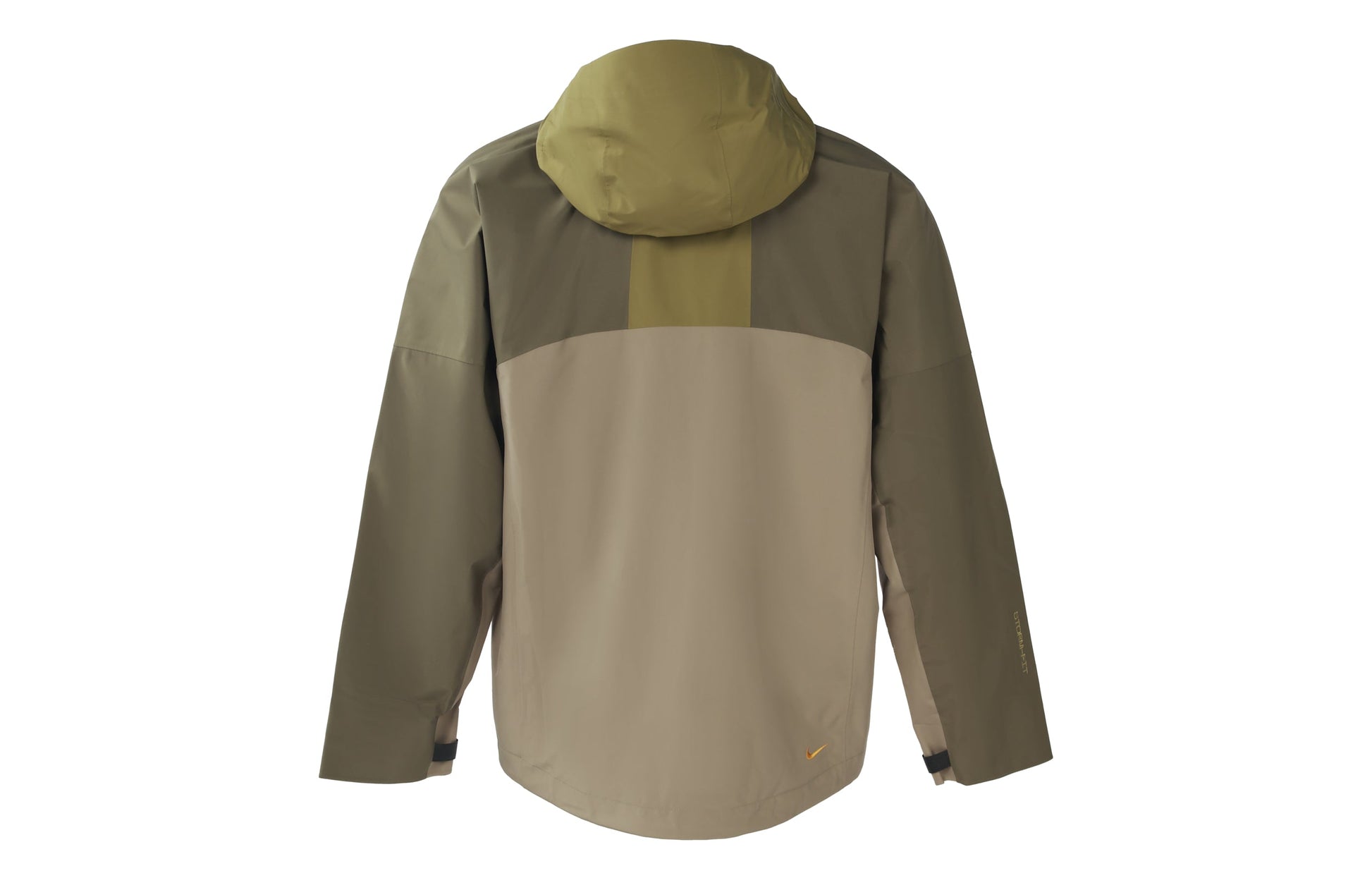 Men's Nike ACG Splicing Long Sleeves Hooded Jacket Autumn Olive Green DR5265-378