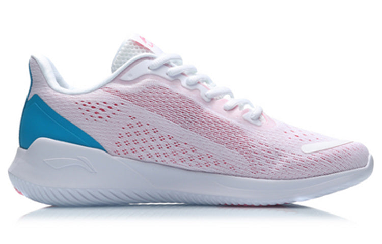 (WMNS) Li-Ning Running Shoes 'White Pink' ARHQ112-1