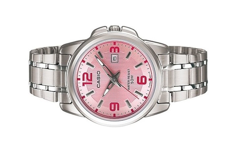 CASIO Stainless Steel Strap Pink Analog LTP-1314D-5A
