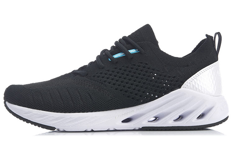 (WMNS) Li-Ning Arc Running Shoes 'Black White' ARHP048-1