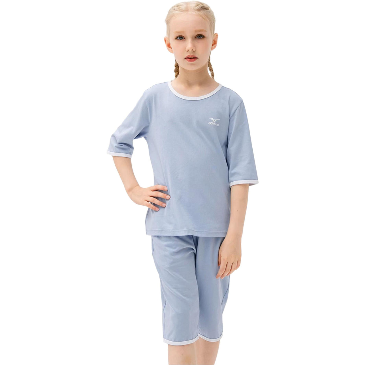 (GS) Mizuno Sportswear Suit 'Blue' TZ1226