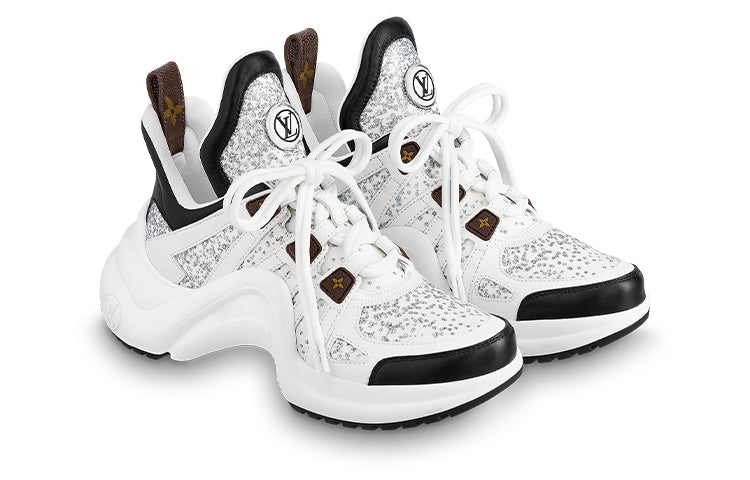 (WMNS) LOUIS VUITTON Archlight Sneakers 'White Black Grey' 1A95I2