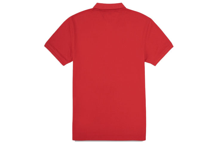 Men's Levis x SUPER MARIO Crossover Cartoon Short Sleeve POLO Red Polo Shirt 85631-0009