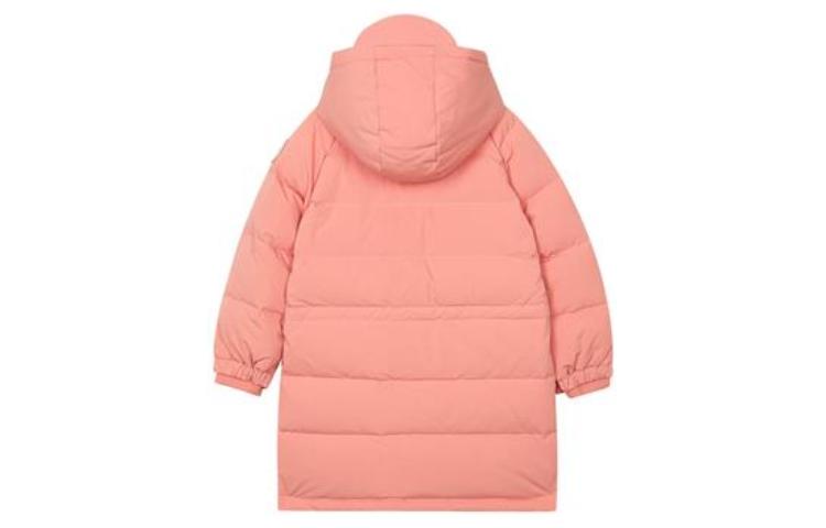(GS) Skechers Lifestyle Series Long Down Jacket 'Orange Purple' L421G029