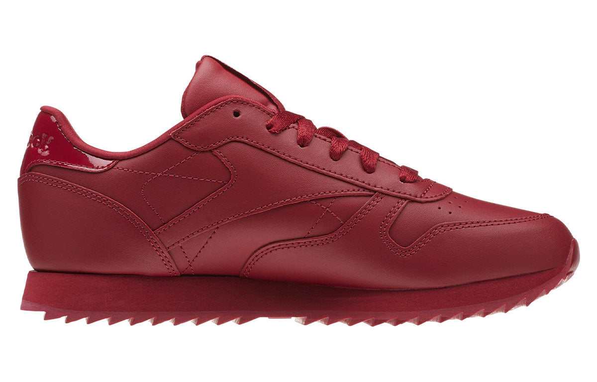 (WMNS) Reebok Classic Leather Ripple 'Cranberry Red' CN5121