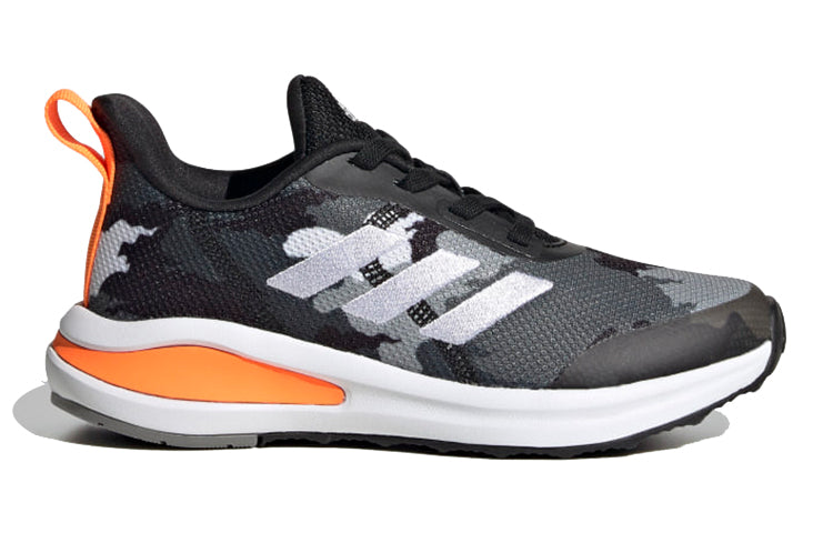 (PS) adidas Fortarun J 'Black Gray Orange' FY2385