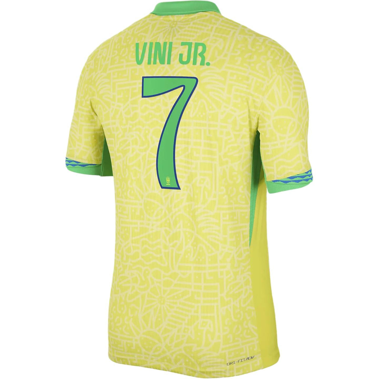 Nike Vini Jr. Brazil National Team Jersey 'Yellow' NN201564160-CBF