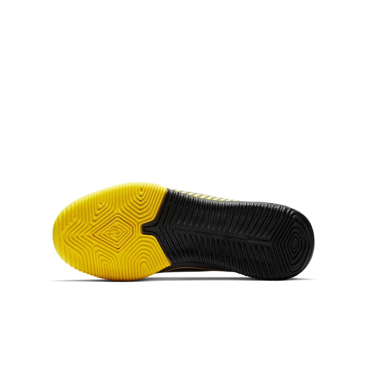 (GS) Nike Mercurial Vapor 12 Academy IC 'Black Yellow' AJ3101-070