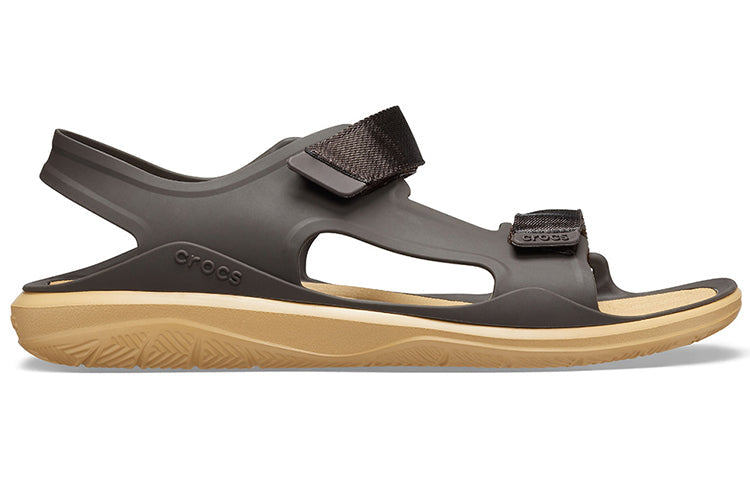 Crocs Swiftwater Light Cozy Sports Coffee Sandals 206526-2I1