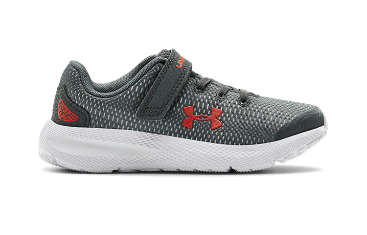 (PS) Under Armour Pursuit 2 AC 'Grey Red' 3022861-102