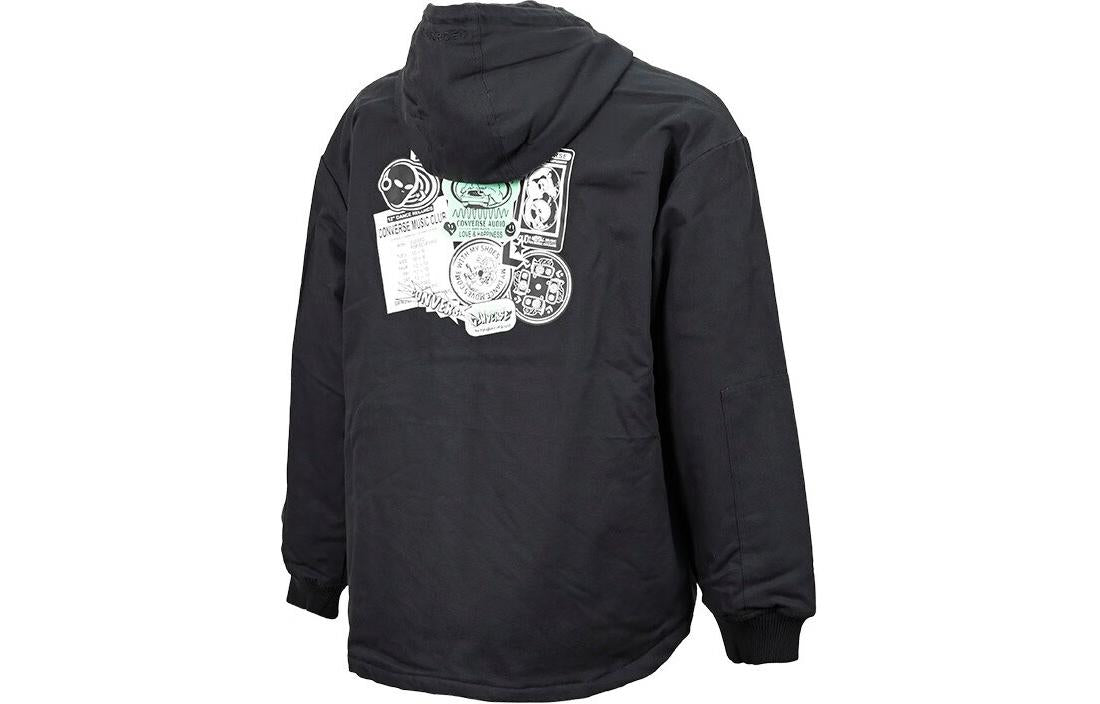 Converse Transition Padded Jacket Asia Sizing 'Black' 10023804-A02