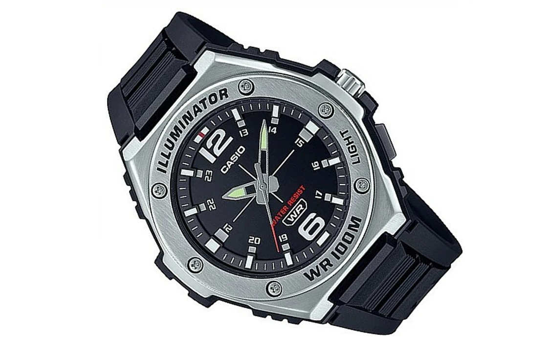 CASIO Quartz Limited Edition Waterproof Mens Black Analog MWA-100H-1A