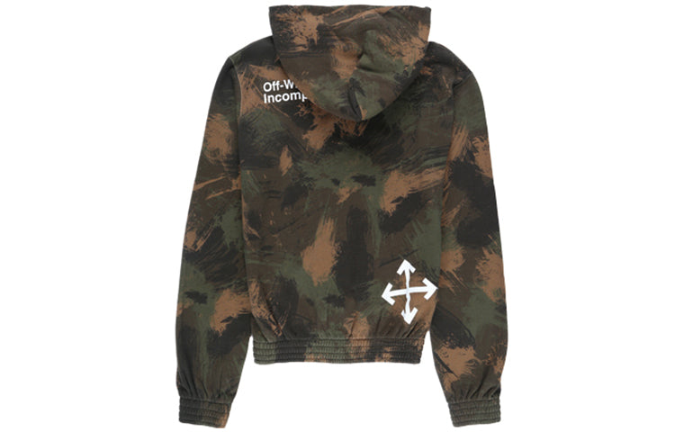 Off-White FW19 Camouflage Print Zipped OMBE001E19E300189901