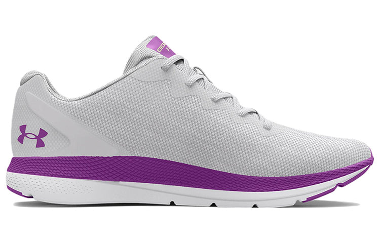 (WMNS) Under Armour Charged Impulse 2 Knit 'Grey Mega Magenta' 3024886-104