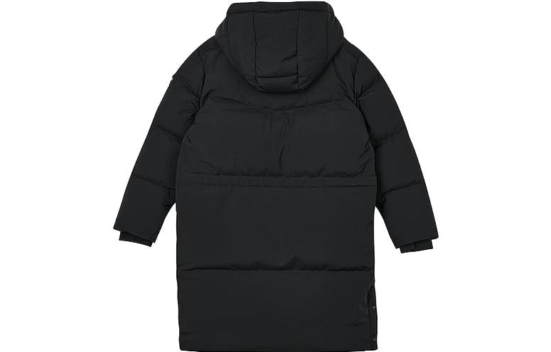 Skechers SKX Casual Long Down Jacket 'Black White' P423B014-0018