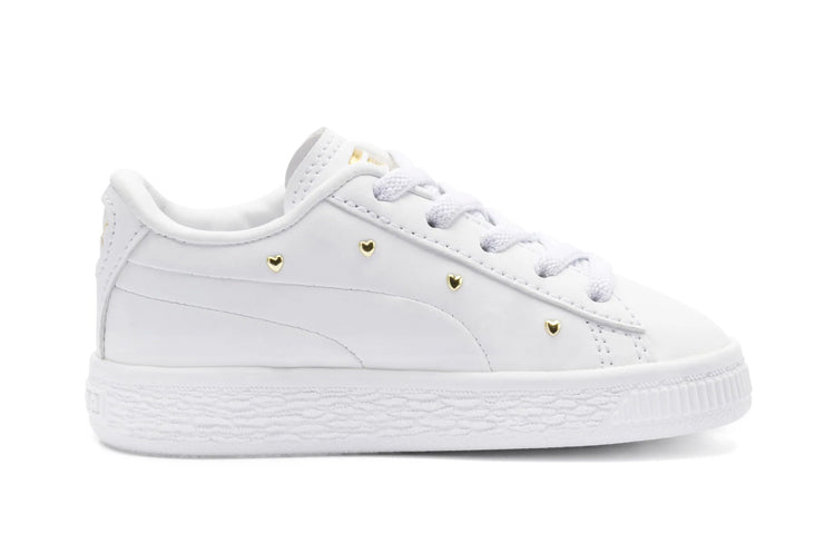 (PS) PUMA Basket Studs Ps Board Shoes White 369678-01