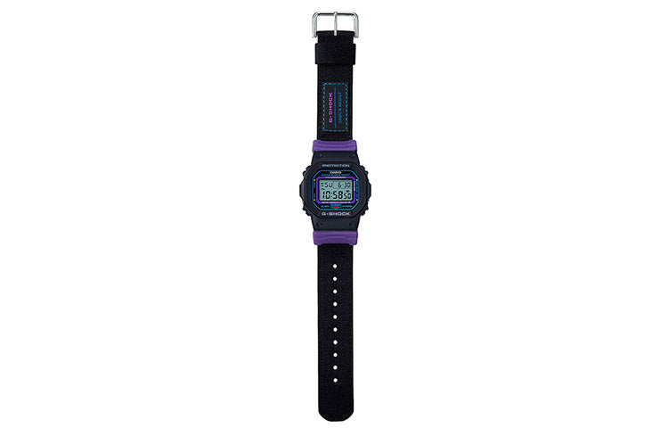 CASIO G-Shock Square 'Black Purple' DW-5600THS-1