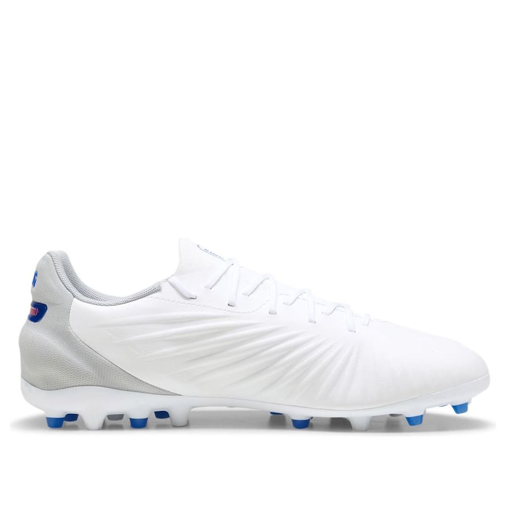 PUMA King Match MG Formula 'White Bluemazing Flat Light Gray' 107878-02