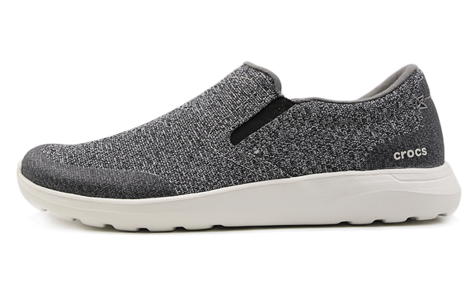 Crocs Kinsale Static Slip-on Shoes 'Grey White' 203977-01R
