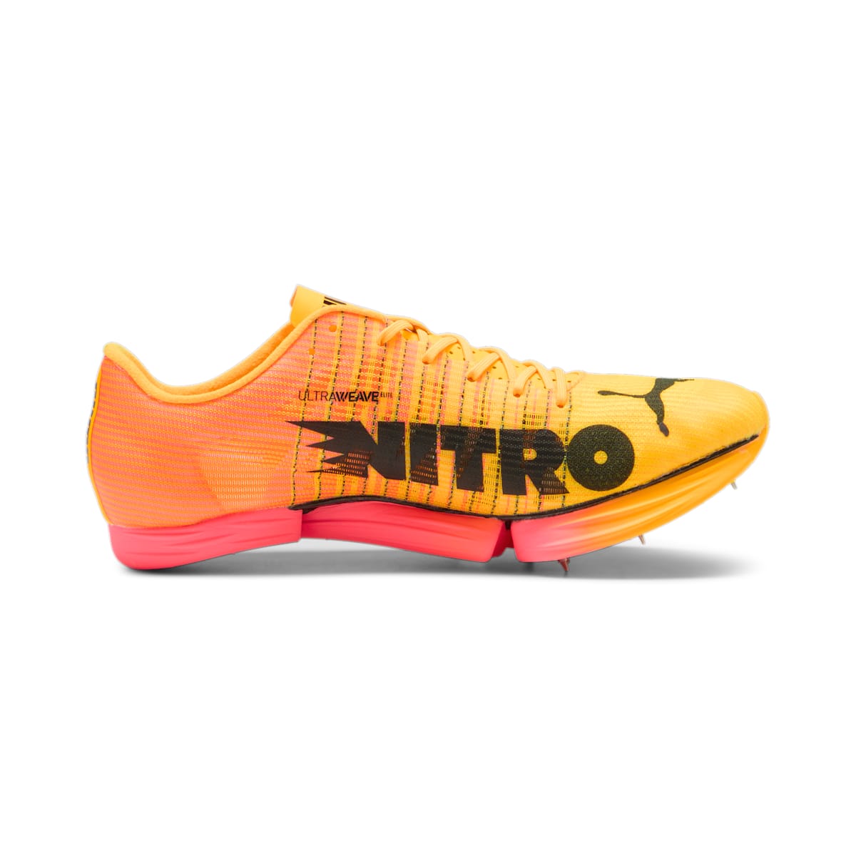(WMNS) PUMA evoSPEED Fortepro NITRO Elite Shoes 'Orange Black' 311834-01