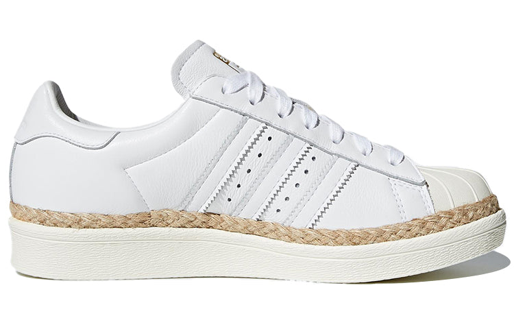 (WMNS) adidas originals Superstar 80s New Bold White DA9573
