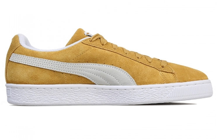 PUMA Suede Classic Shoes Yellow/White 365347-10