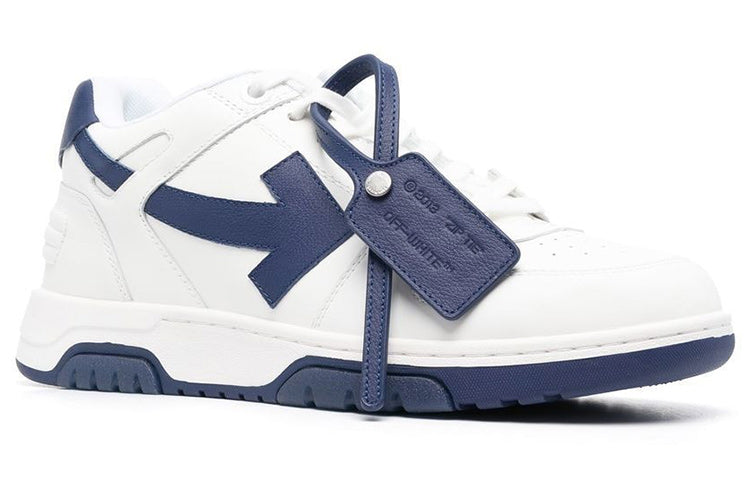 Off-White Out Of Office Low-Top Sneaker 'Navy White' OMIA189F22LEA0010146