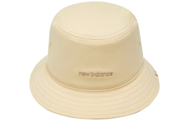 New Balance Wordmark Logo Bucket Hat 'Beige' JACL1646HMP
