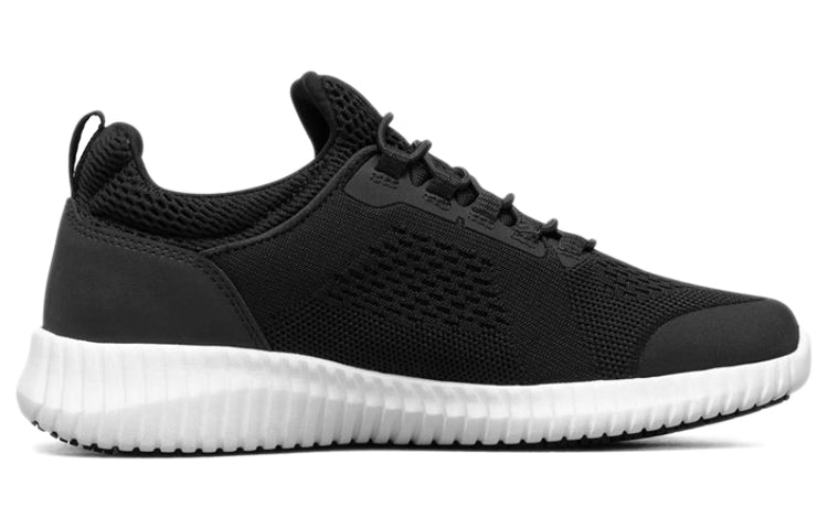 (WMNS) Skechers Cessnock Running Shoes Black/White 77260-BKW
