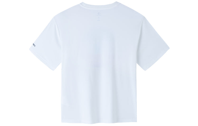 (GS) Converse All Star Patch Standard Fit T-Shirt Asia Sizing 'White' CV2322148GS-003