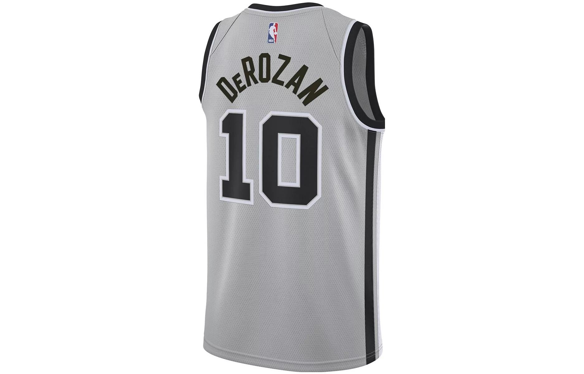 Nike x NBA San Antonio Spurs Jerseys 19-20 'DeMar DeRozan 10' 877224-011