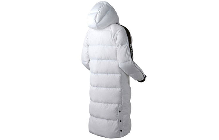 New Balance Warm Down Parka Asia Sizing 'White Black' NP943033-10