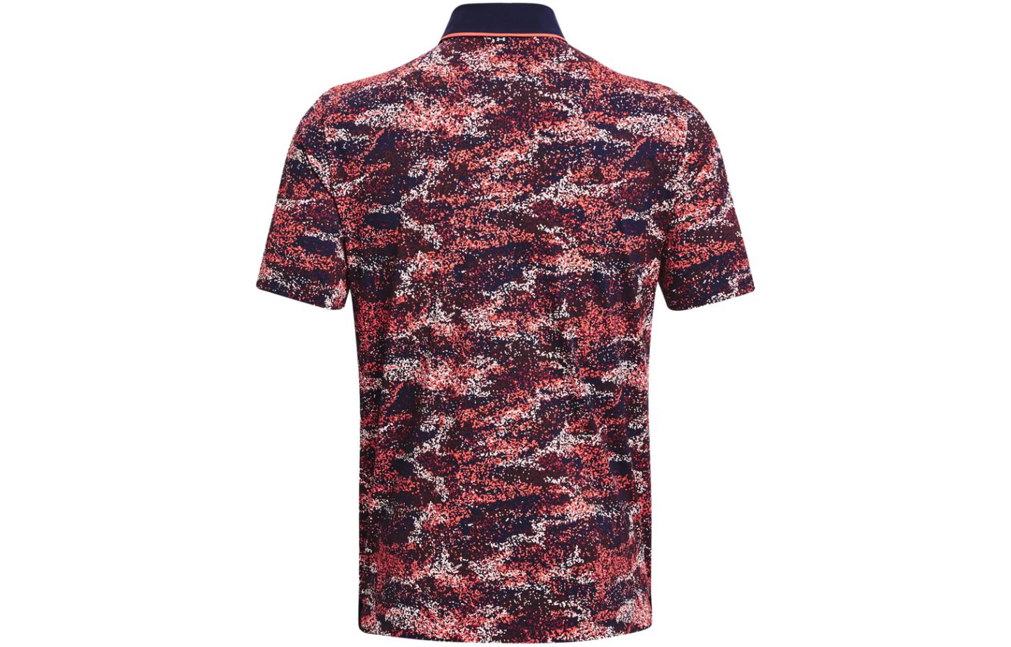 Under Armour Iso-Chill Edge Polo Shirt 'Red Navy' 1377365-410
