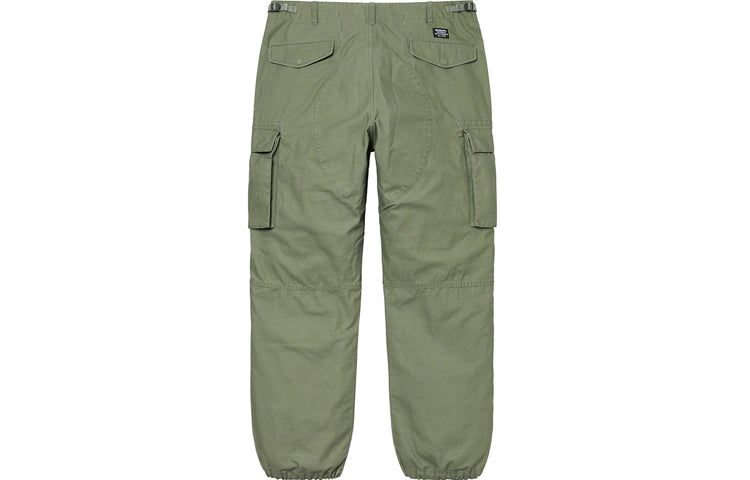 Supreme SS20 Week 1 Cargo Pant Drawstring Multiple Pockets Casual Pants Unisex Olive Green SUP-SS20-108