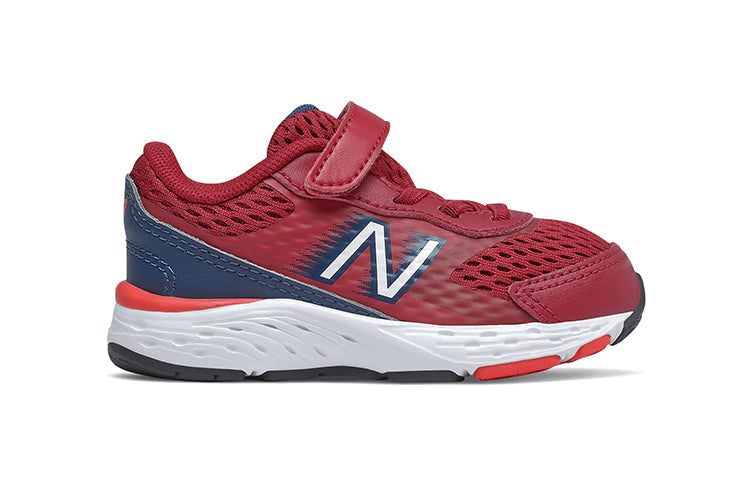 New Balance Bungee Lace 680v6 Red / Blue Toddler IA680BC6