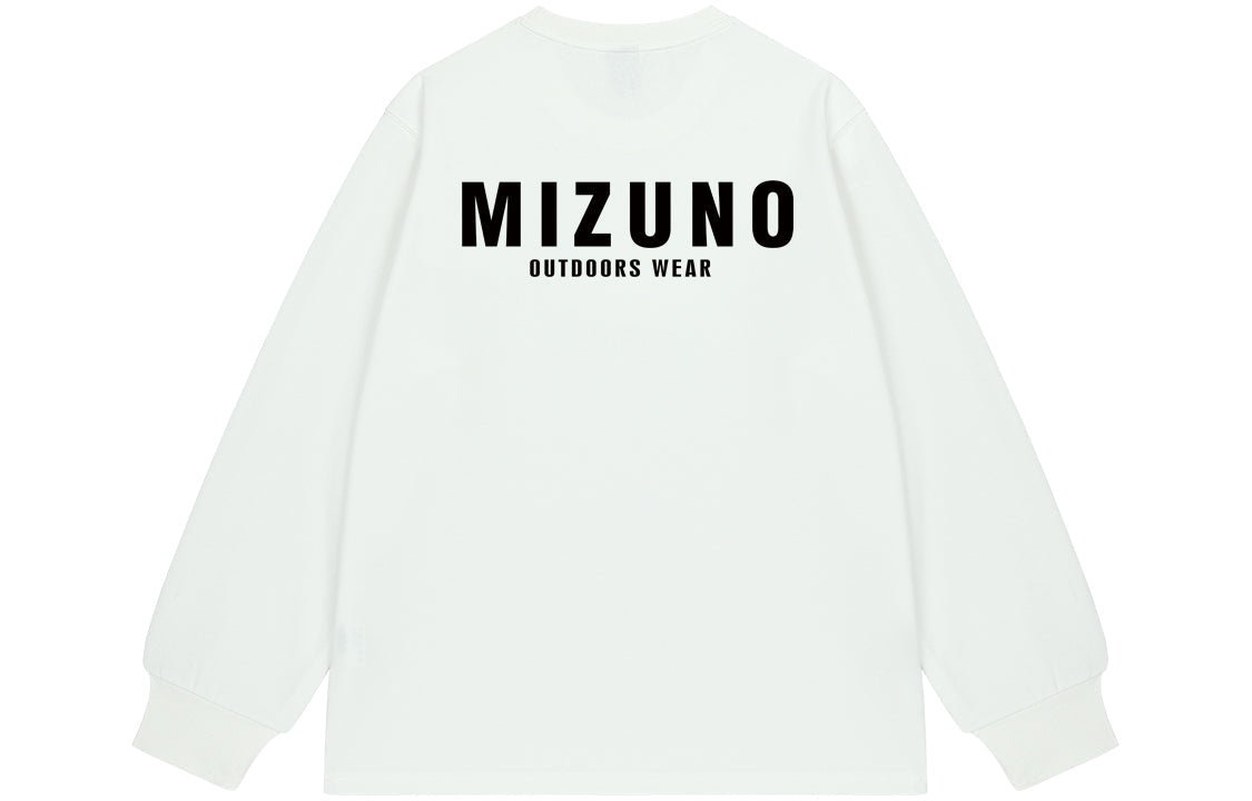 Mizuno Casual Logo Long Sleeve T-shirt 'White' A2CA2A83