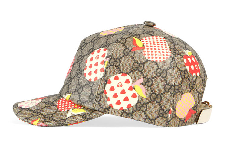 Gucci GG Supreme Baseball Hat 'Beige Ebony' 663389-3HAED-8477