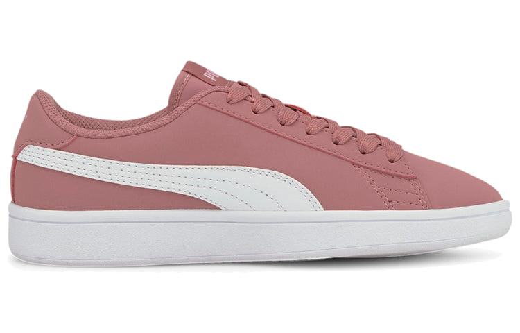 (GS) PUMA Smash v2 Buck Jr Pink/White 365182-21
