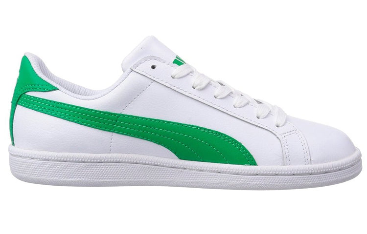 PUMA Suede Platform Animal Casual Board Shoes White/Green 356722-07