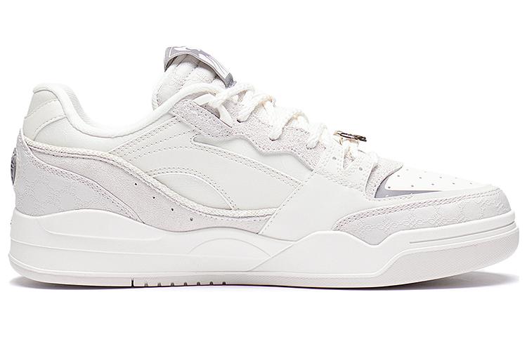 (WMNS) Li-Ning Moon White Dream Catching 'White Grey' AGCS252-7